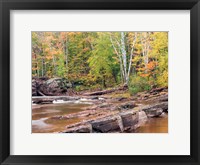 Framed Bonanza Falls, Michigan