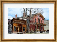 Framed 1862 Gold Rush Town In Bannack, Montana