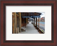 Framed Tobacco Gold Rush Store In Virginia City, Montana