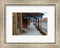 Framed Tobacco Gold Rush Store In Virginia City, Montana