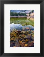 Framed Stella Lake, Great Basin National Park, Nevada
