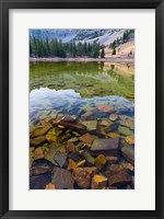 Framed Stella Lake, Great Basin National Park, Nevada