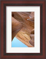Framed Water Filled Slot Canyon, Nevada