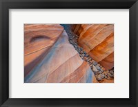 Framed Designs Of A Small Canyon On The White Dome Trail