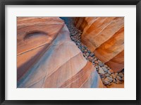 Framed Designs Of A Small Canyon On The White Dome Trail