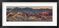 Framed Panorama Of Valley Of Fire State Park, Nevada