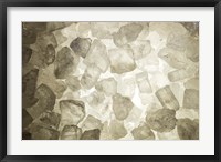 Framed Close-Up Of A Pile Of Rock Salt, York, Maine