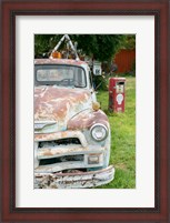 Framed Rusted Antique Automobile, Tucumcari, New Mexico