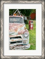 Framed Rusted Antique Automobile, Tucumcari, New Mexico