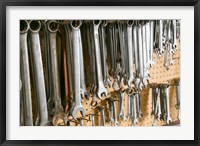 Framed Variety Of Wrenches, New Mexico
