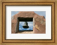 Framed Adobe Church Bell, Taos, New Mexico