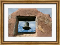 Framed Adobe Church Bell, Taos, New Mexico