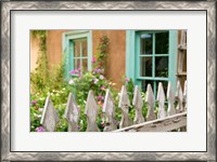 Framed Home Garden, Taos, New Mexico