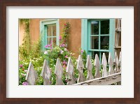 Framed Home Garden, Taos, New Mexico