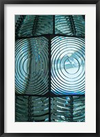 Framed Close Up Pattern Of The Antique Fresnel Lighthouse Beacon