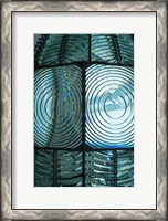 Framed Close Up Pattern Of The Antique Fresnel Lighthouse Beacon