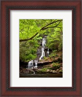 Framed Tom Branch Falls, North Carolina