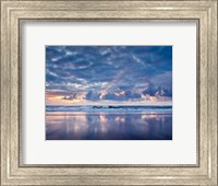 Framed Sunset From North Jetty Beach, Oregon