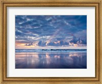 Framed Sunset From North Jetty Beach, Oregon