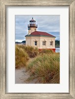 Framed Coquille River Lighthouse, Oregon
