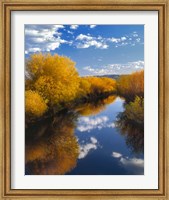 Framed Donner And Blitzen River Landscape, Oregon