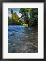 Framed Sandy River Landscape, Oregon