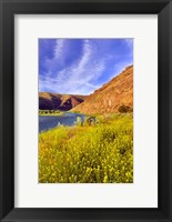 Framed John Day River Landscape, Oregon