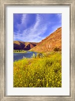 Framed John Day River Landscape, Oregon