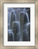 Framed Uwaterfalls Over Basalt Columns, Oregon