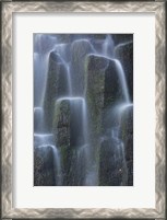Framed Uwaterfalls Over Basalt Columns, Oregon