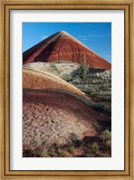 Framed Oregon, John Day Fossil Beds National Monument The Undulating Painted Hills