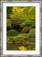 Framed Moon Bridge, Portland Japanese Garden, Oregon