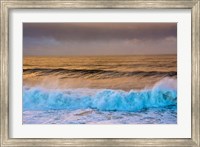 Framed Aqua Surf, Oregon