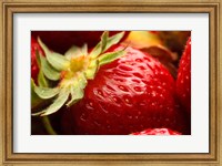 Framed Close-Up Of Fresh Strawberry