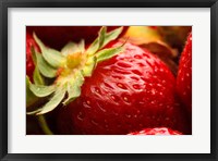 Framed Close-Up Of Fresh Strawberry