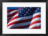 Framed Flag At WAAAM Museum, Oregon