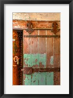 Framed Abandoned Prison Detail, Pennsylvania