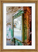 Framed Mirror Reflection In The Eastern State Penitentiary, Pennsylvania