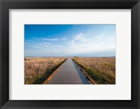 Framed Walkway Going Through The Badlands National Park, South Dakota