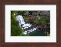 Framed Waterfall And Cascade Of The Blackburn Fork State Scenic River