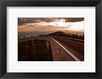 Framed Sunset Over Walkway In The Great Smoky Mountains National Park