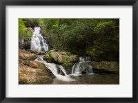 Framed Indian Flats Falls Landscape, Tennessee