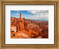 Framed Thor's Hammer At Bryce Canyon National Park