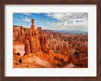 Framed Thor's Hammer At Bryce Canyon National Park