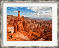 Framed Thor's Hammer At Bryce Canyon National Park