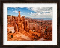 Framed Thor's Hammer At Bryce Canyon National Park