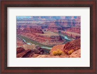 Framed Colorado River Gooseneck Formation, Utah
