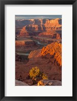 Framed Sunrise On The Colorado River, Utah