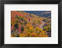 Framed Landscape With Nebo Loop Road, Uinta National Forest, Utah