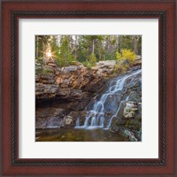 Framed Provo River Falls, Utah